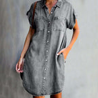 Vestido Vaquero Mujer | Ajuste Cómodo, Diseño Atemporal