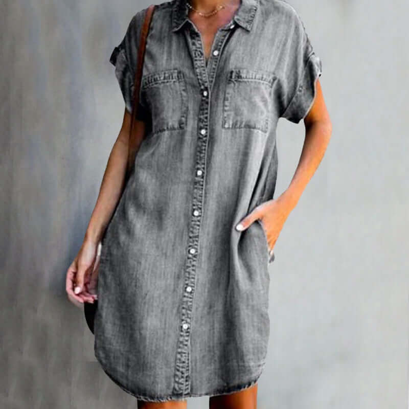 Vestido Vaquero Mujer | Ajuste Cómodo, Diseño Atemporal