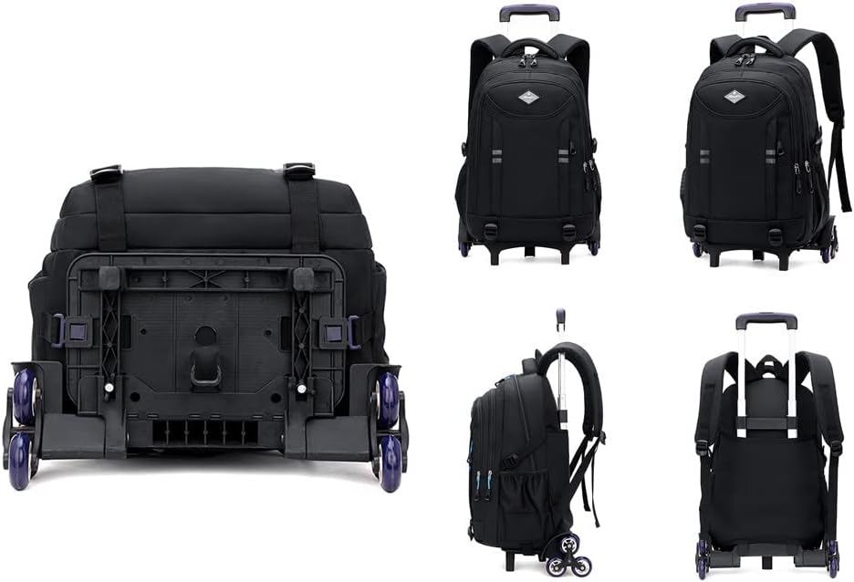 Mochila Escolar con Ruedas para Niños | Convertible, 18 Pulgadas
