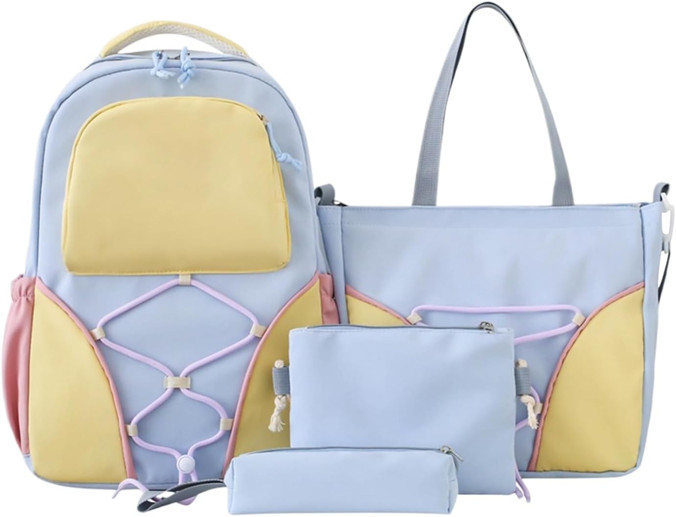 Mochila Escolar | Capacidad Grande, Estuche y Bolsas Incluidas
