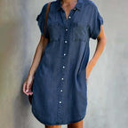 Vestido Vaquero Mujer | Ajuste Cómodo, Diseño Atemporal