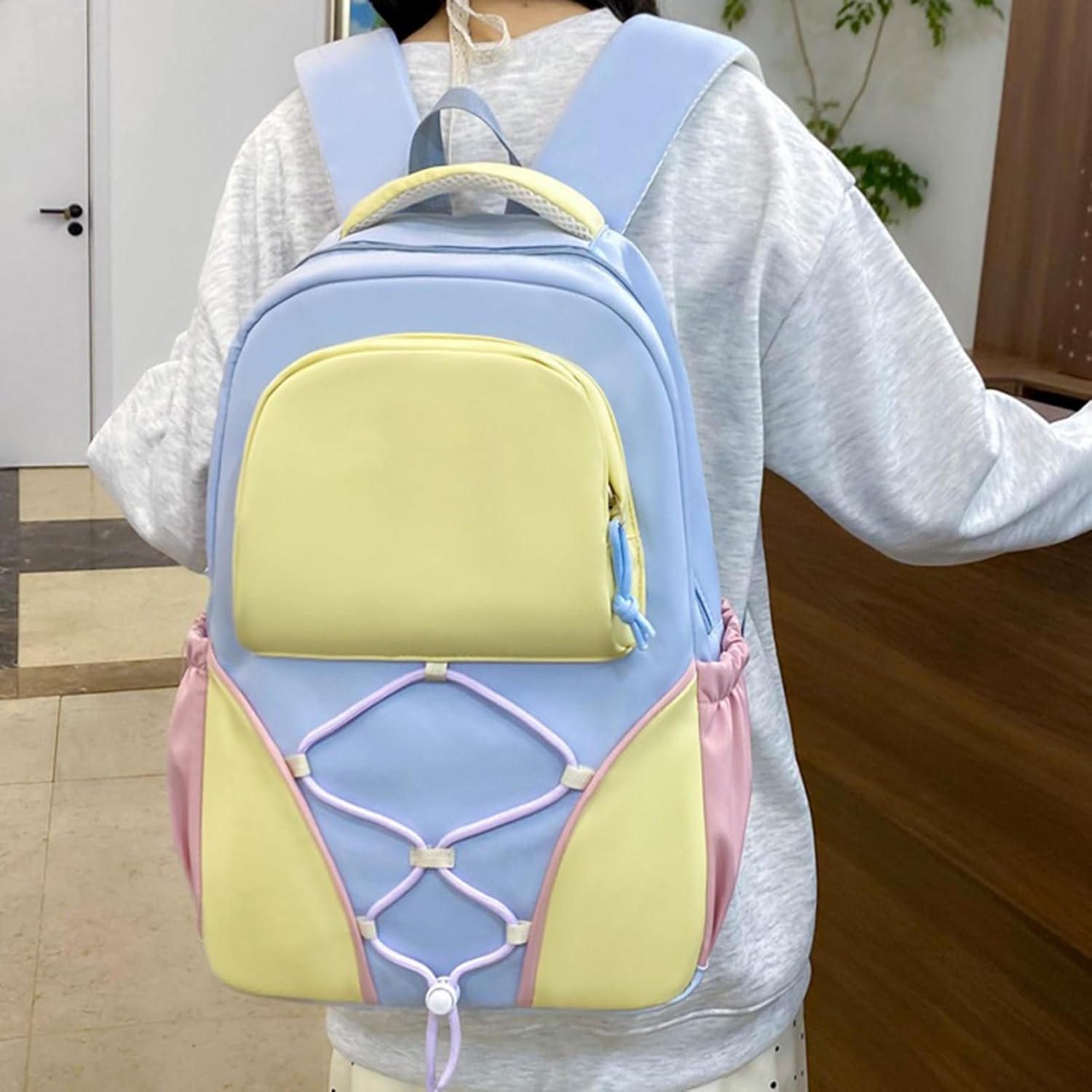 Mochila Escolar | Capacidad Grande, Estuche y Bolsas Incluidas