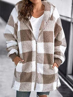 Sudadera con capucha oversize holgada para mujer, corte amplio y cómodo