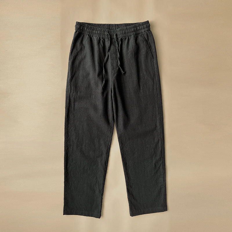 Pantalones de Lino para Hombre | Cintura Elástica | Transpirables