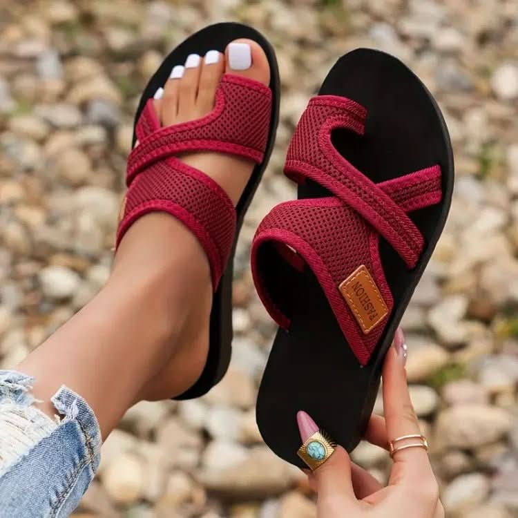 Sandalia para Mujeres | Hallux Valgus, Diseño Correctivo | Abierta