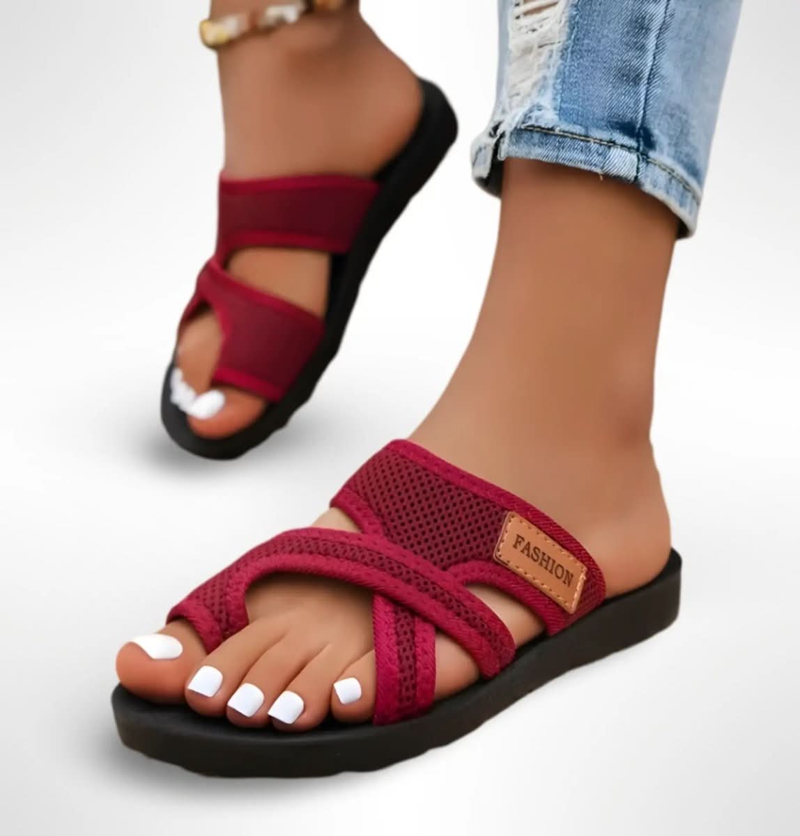 Sandalia para Mujeres | Hallux Valgus, Diseño Correctivo | Abierta