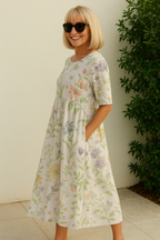 Vestido Midi | Estilo Desenfadado, Confort Diario