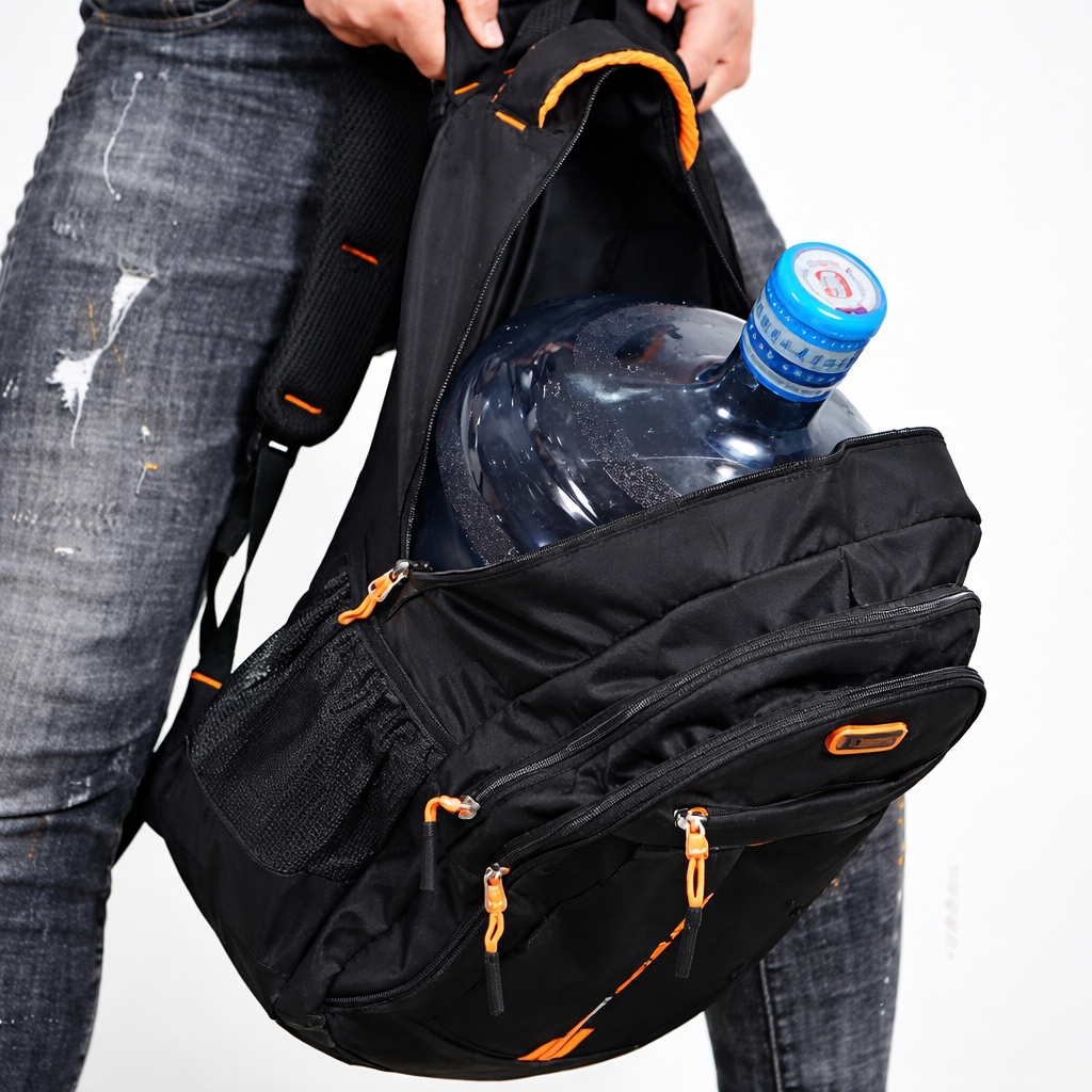 Mochila para Portátil Impermeable para Hombres | Oxford, Correas Acolchadas