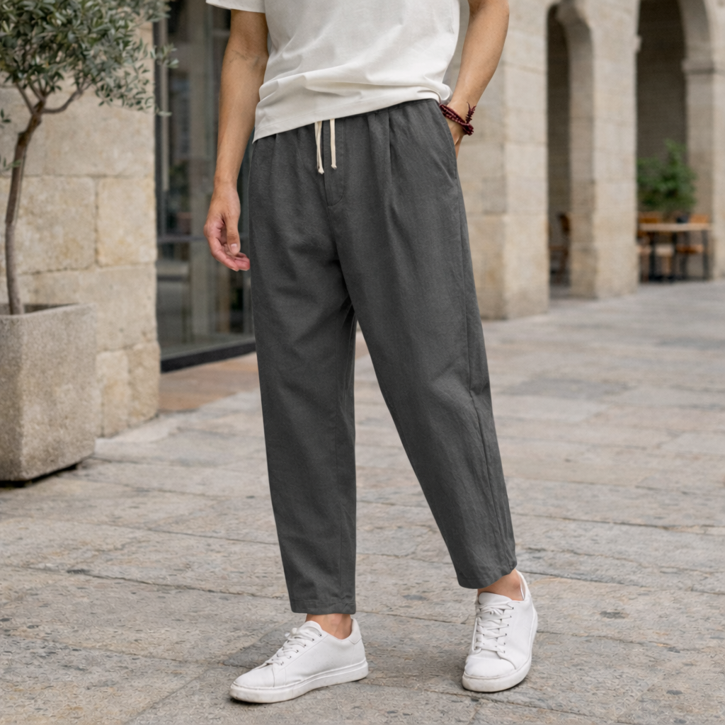 Dominique - Pantalones de lino - Confort casual de verano para hombre