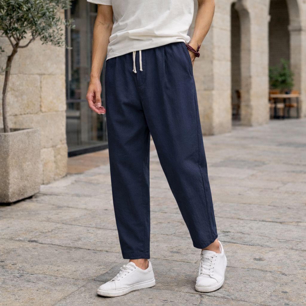 Dominique - Pantalones de lino - Confort casual de verano para hombre
