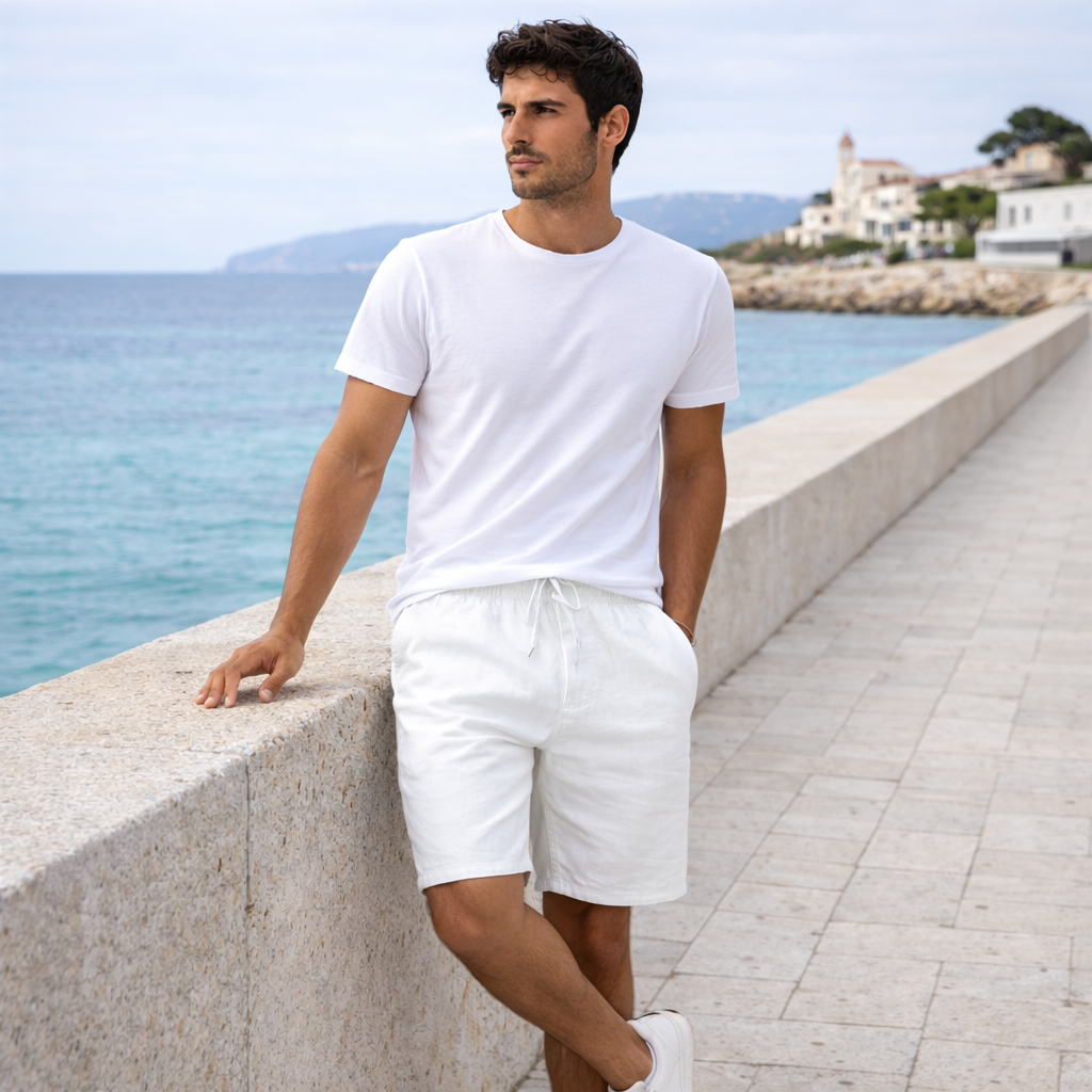Pantalones de Lino para Hombre - Estilo Casual Premium de Verano
