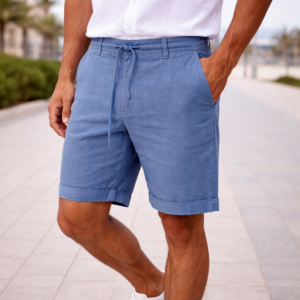 Martin - Lino - Shorts de verano transpirables para hombre