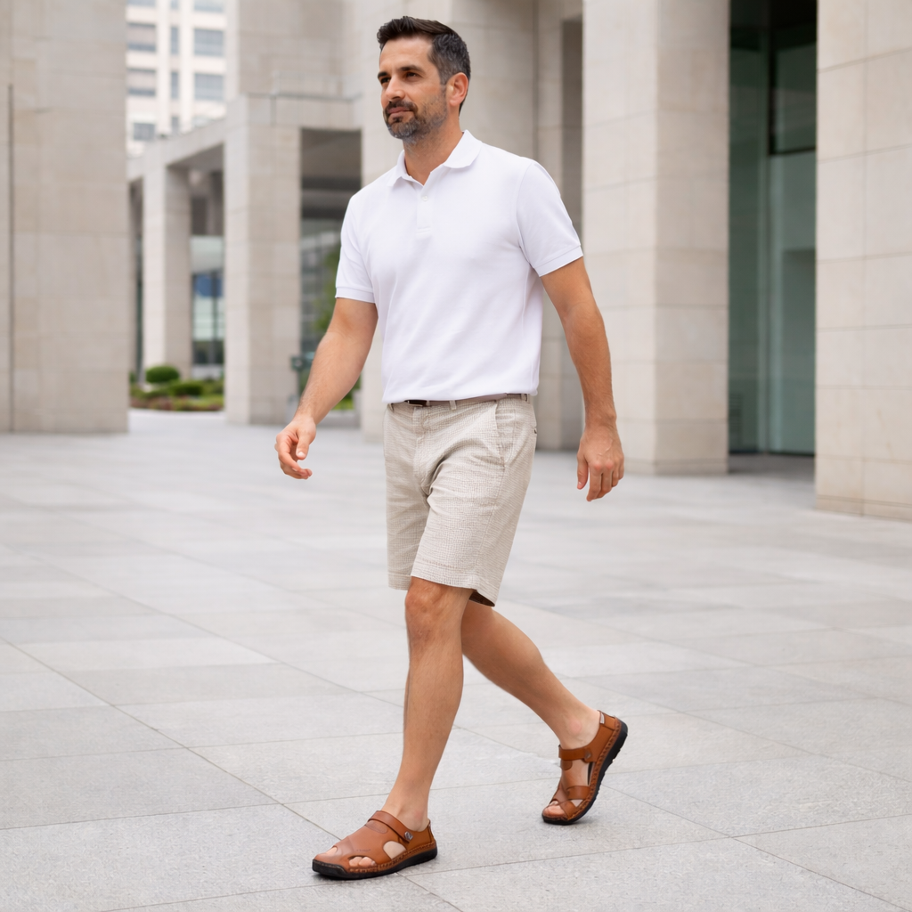 Lex - Sandalias de verano ajustables - Premium para Hombre