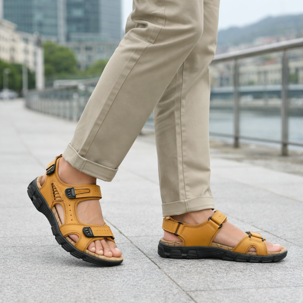 Sandalias Ortopédicas para Hombre con Soporte de Arco
