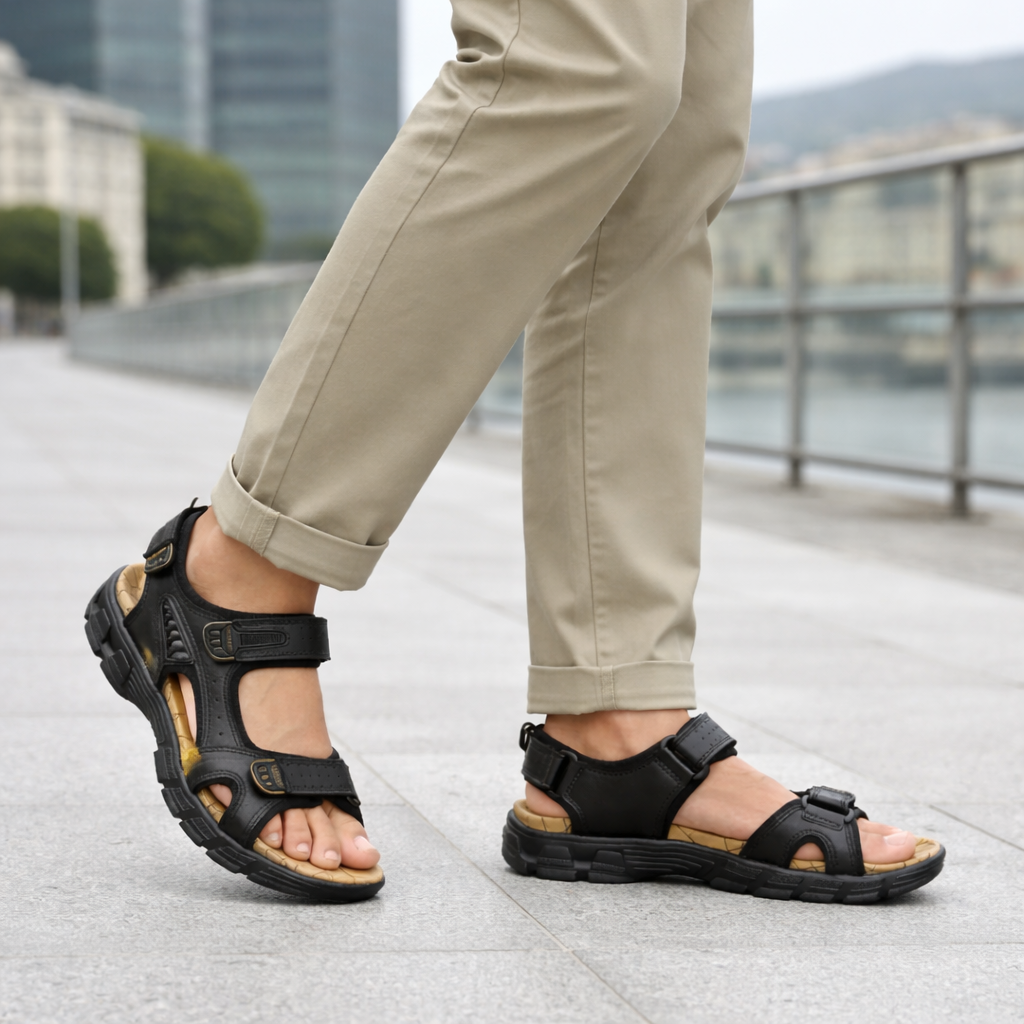 Sandalias Ortopédicas para Hombre con Soporte de Arco