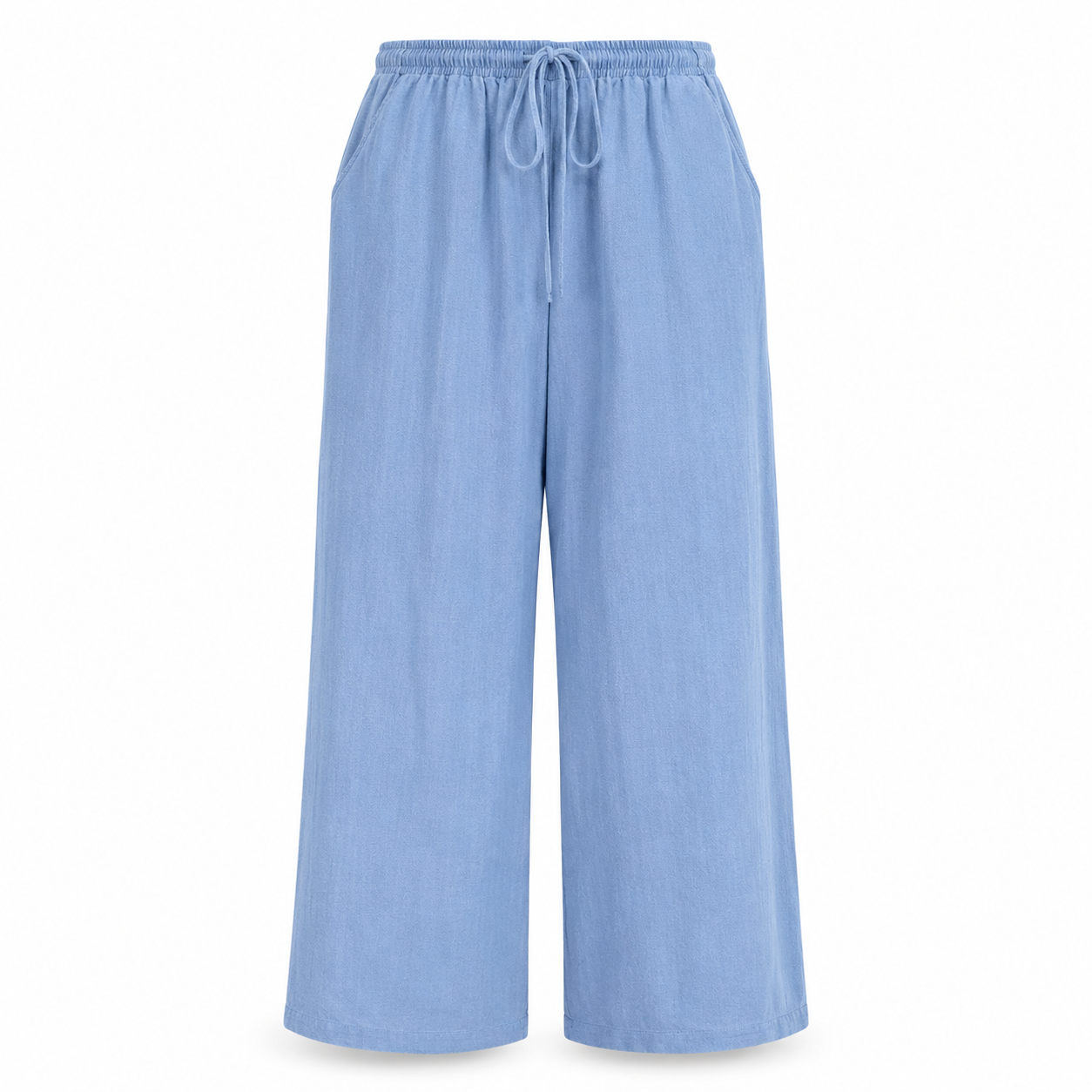 Pantalones de lino - Mujer Palazzo Elegantes Verano