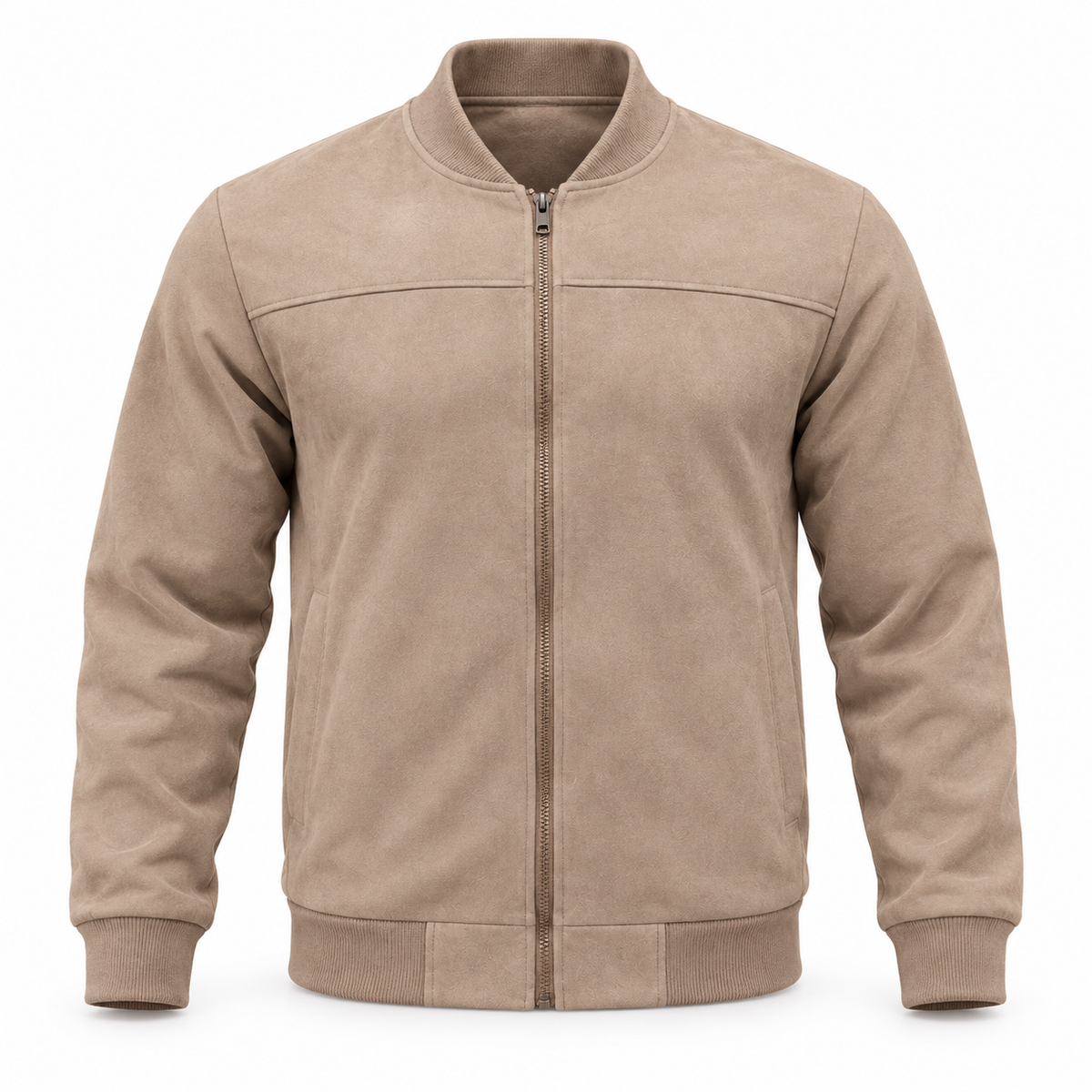 Chaqueta Bomber Hombre Ligera con Cremallera | Casual Inteligente