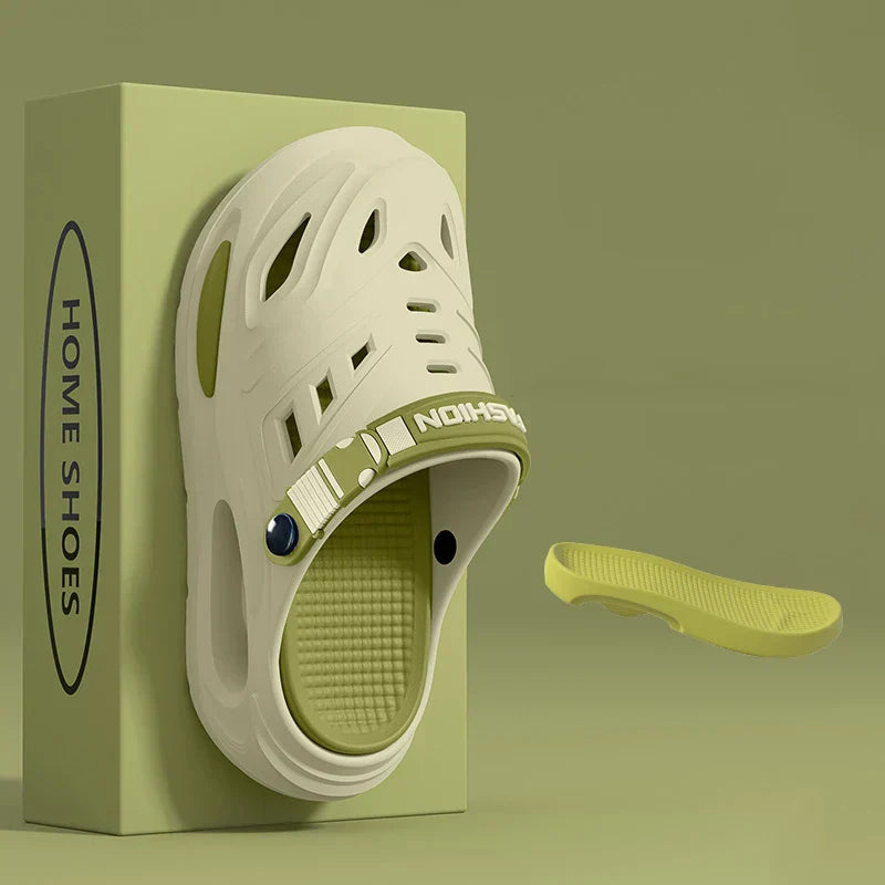 Pantuflas Hombre | Suela Acolchada, Correa Ajustable