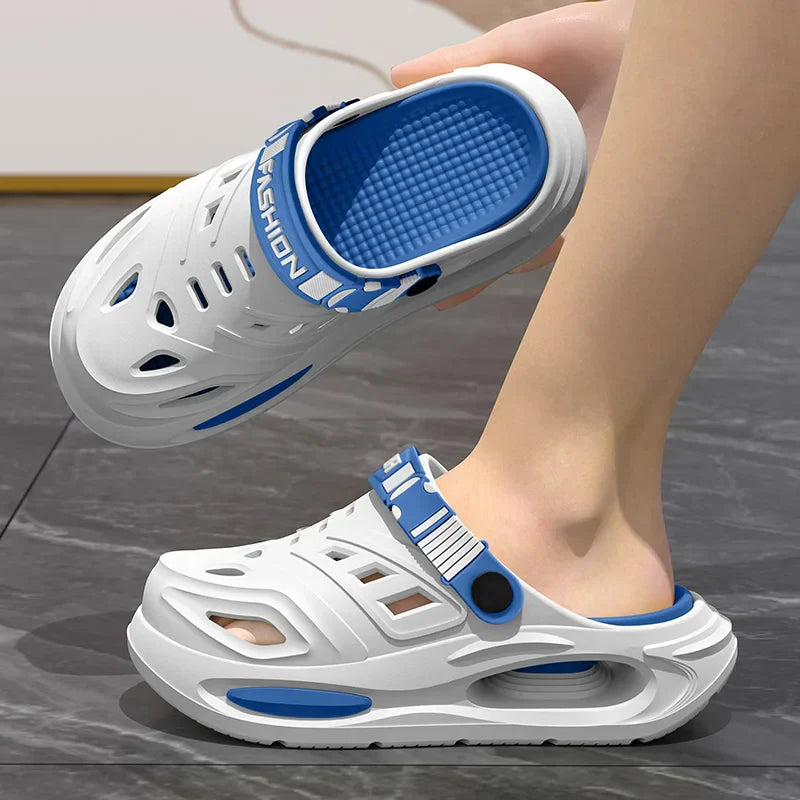 Pantuflas Hombre | Suela Acolchada, Correa Ajustable