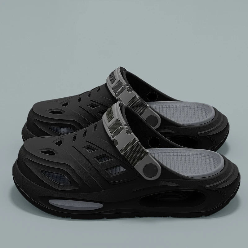 Pantuflas Hombre | Suela Acolchada, Correa Ajustable