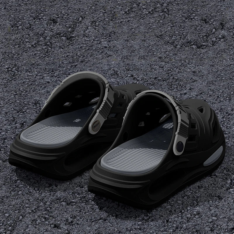 Pantuflas Hombre | Suela Acolchada, Correa Ajustable