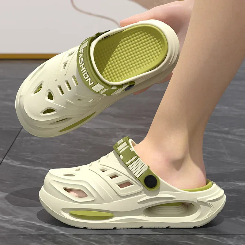 Pantuflas Hombre | Suela Acolchada, Correa Ajustable