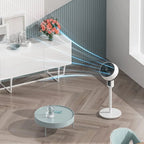 Ventilador de pie y mesa altura regulable con oscilación doble y mando a distancia