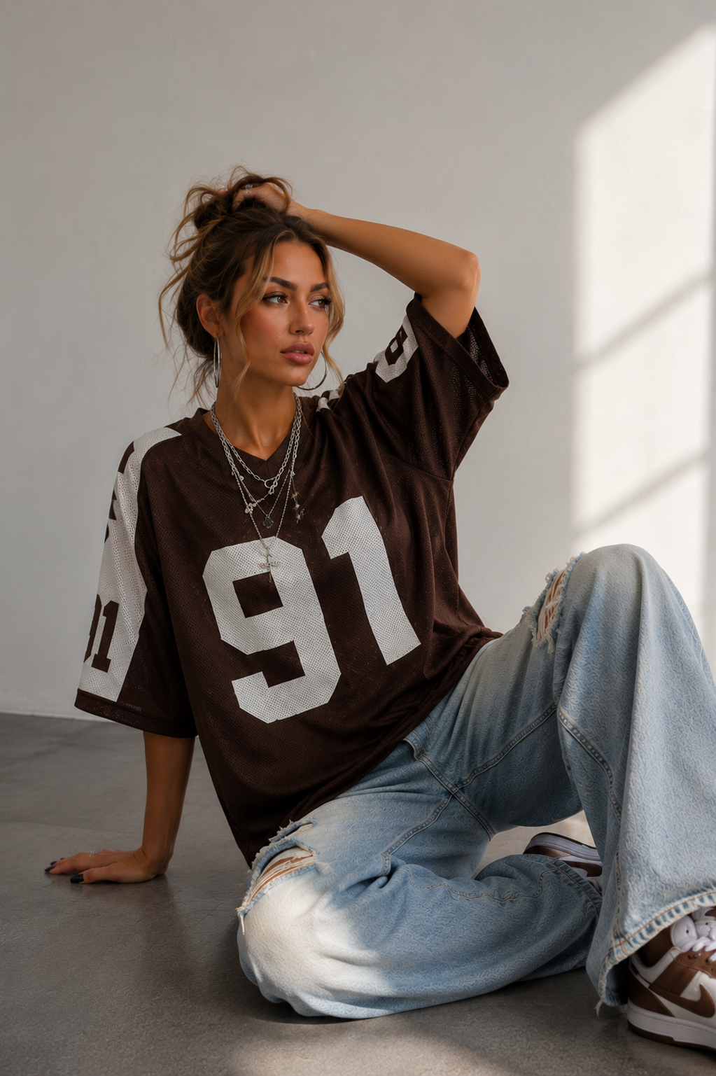 Camiseta Deportiva Oversize | Estampado Digital | Moda Callejera Y2K