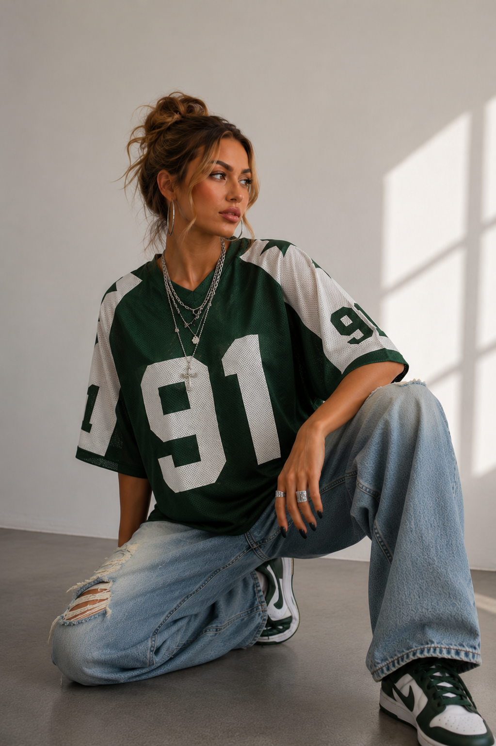 Camiseta Deportiva Oversize | Estampado Digital | Moda Callejera Y2K