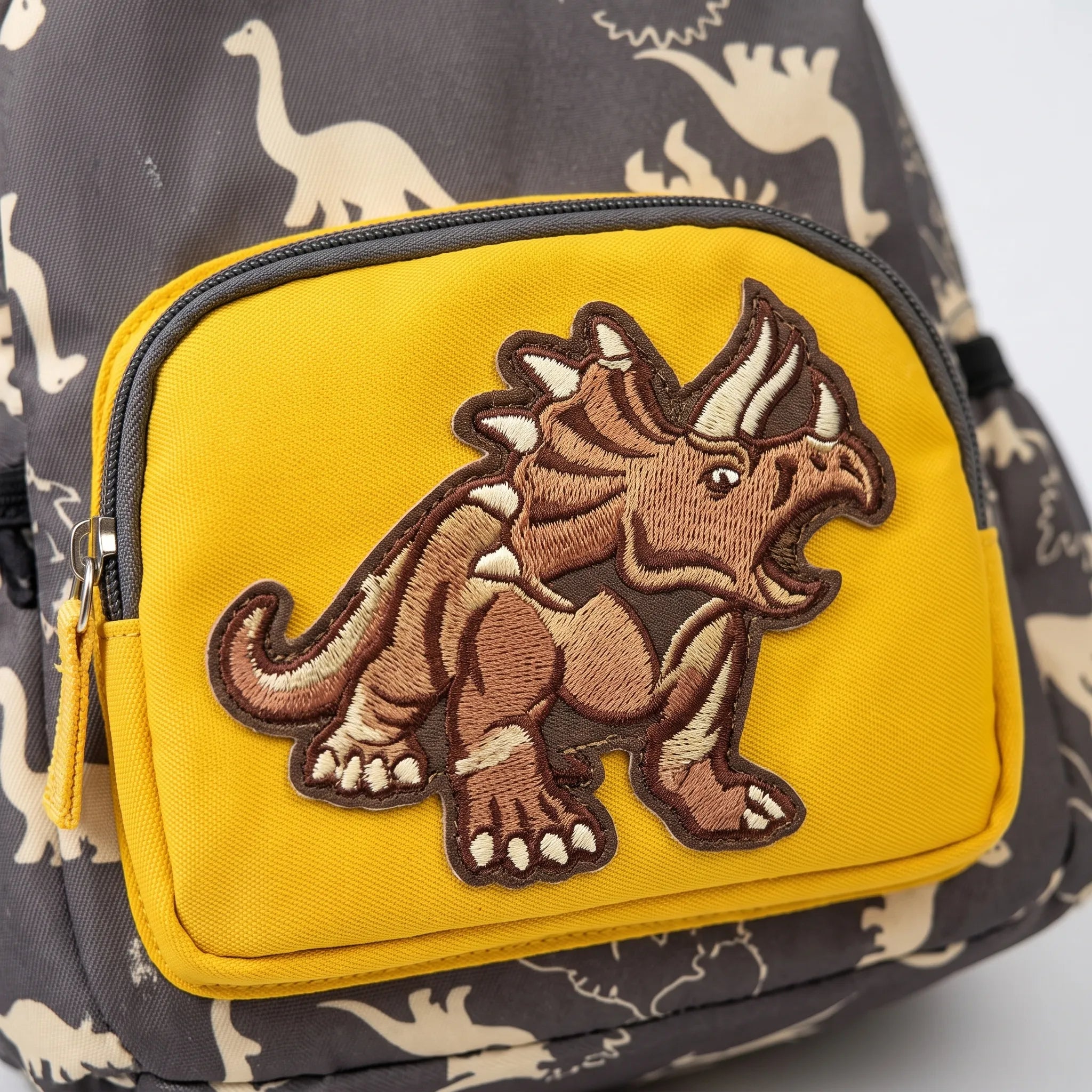 Mochila Escolar Infantil Dinosaurio | Estampado Cartoon | 21x25 cm