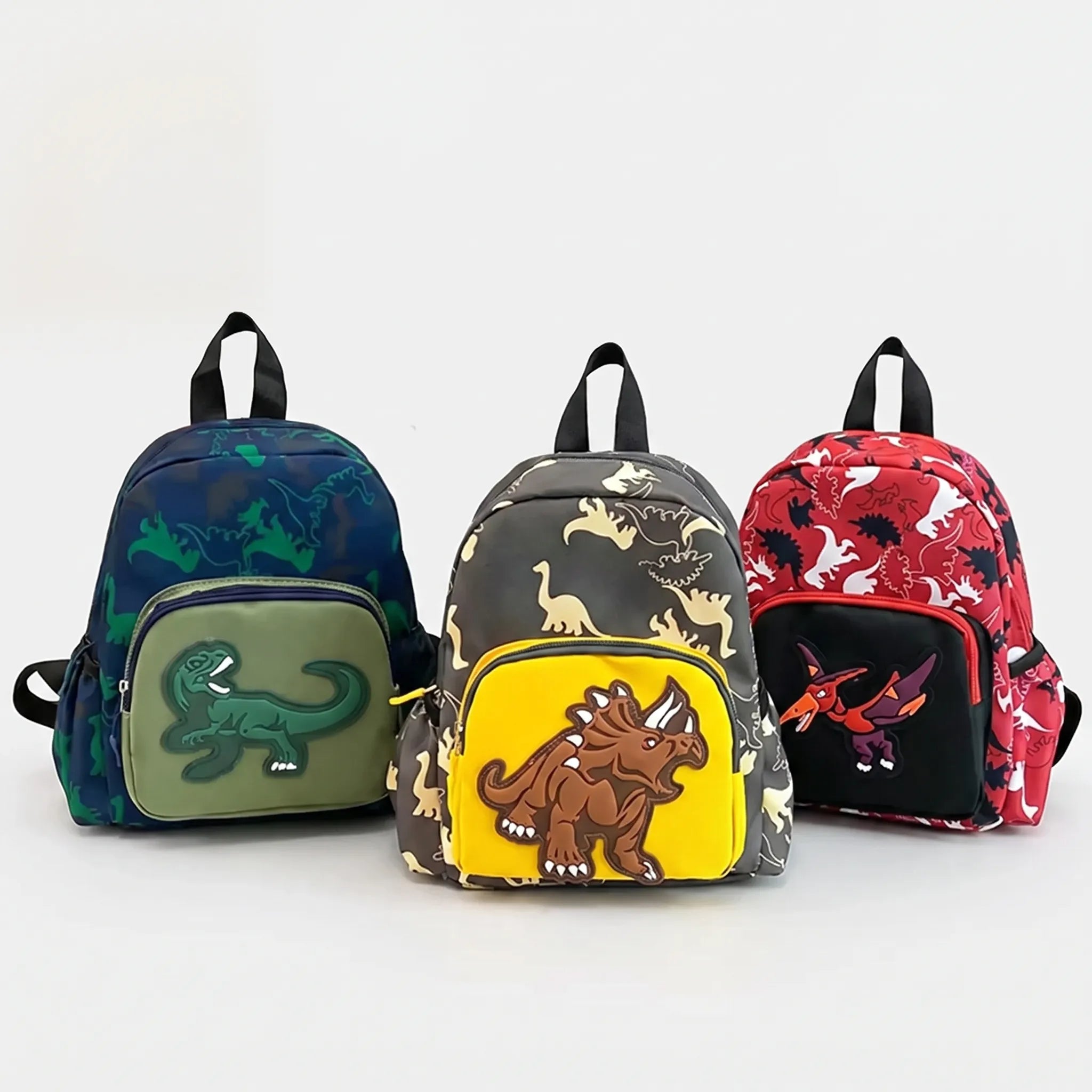 Mochila Escolar Infantil Dinosaurio | Estampado Cartoon | 21x25 cm