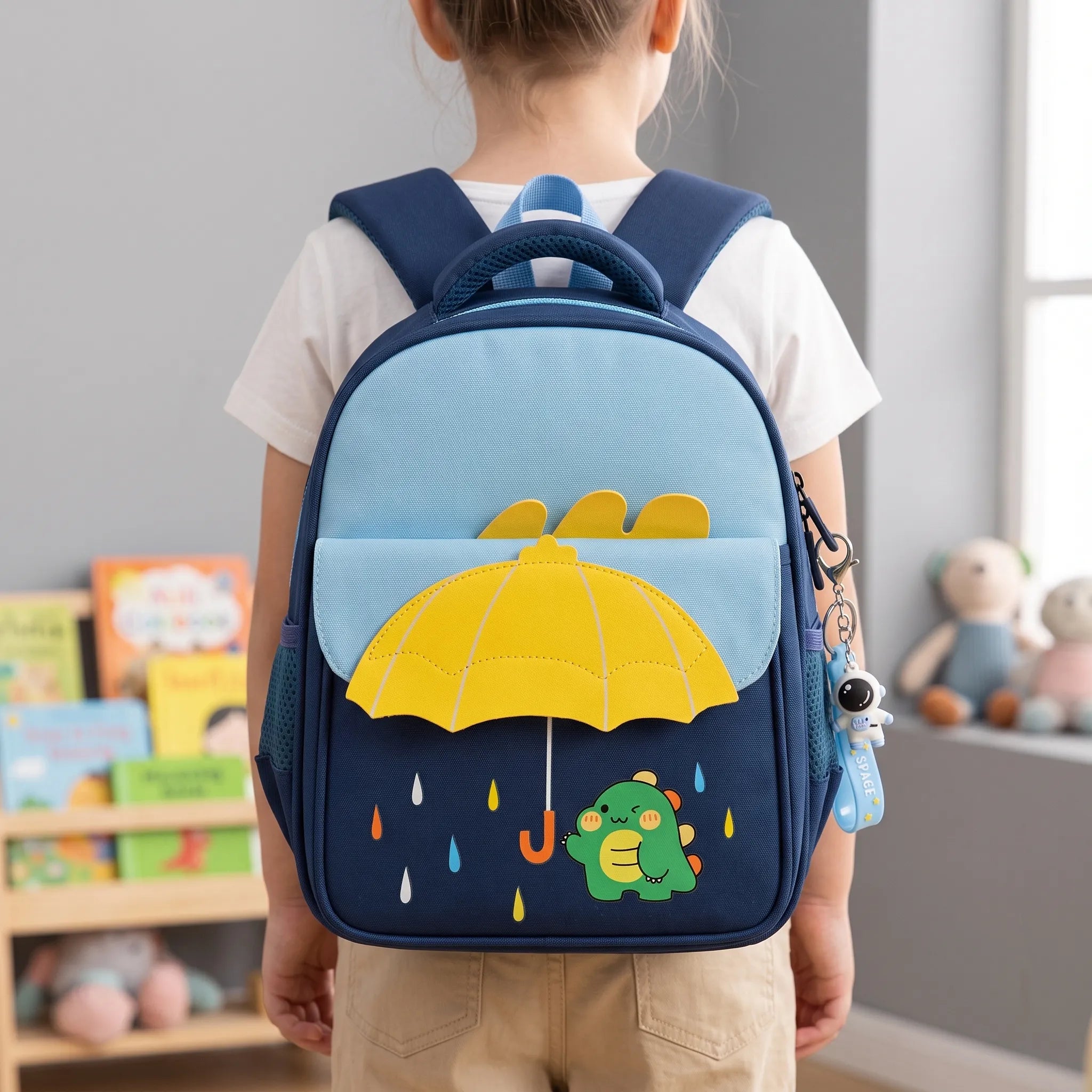 Mochila Escolar Infantil | Diseño Cartoon Bumbly | Ligera