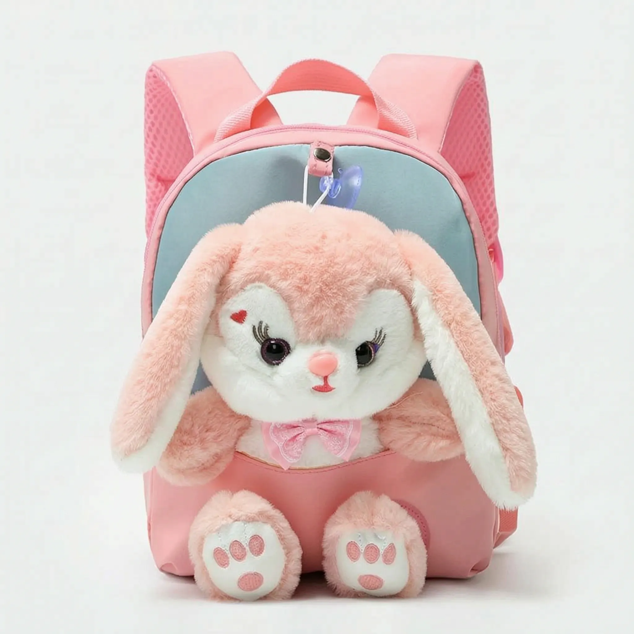 Mochila Escolar Infantil | Con Peluche Removible | Hoplin