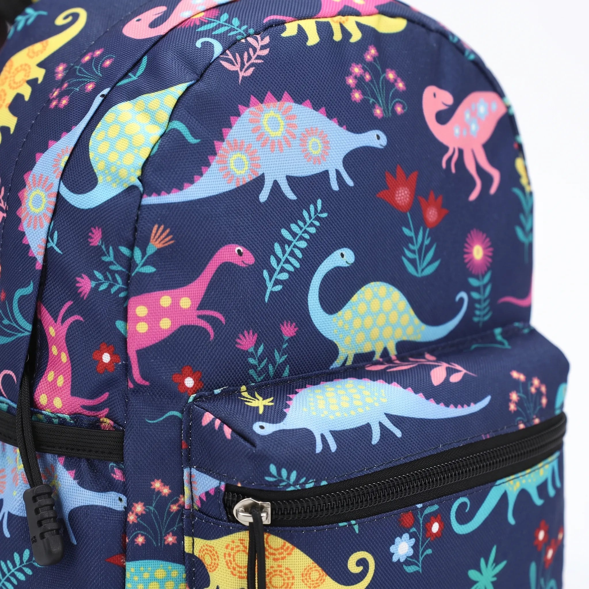 Mochila Escolar Infantil | Azul con Estampado | Compacta