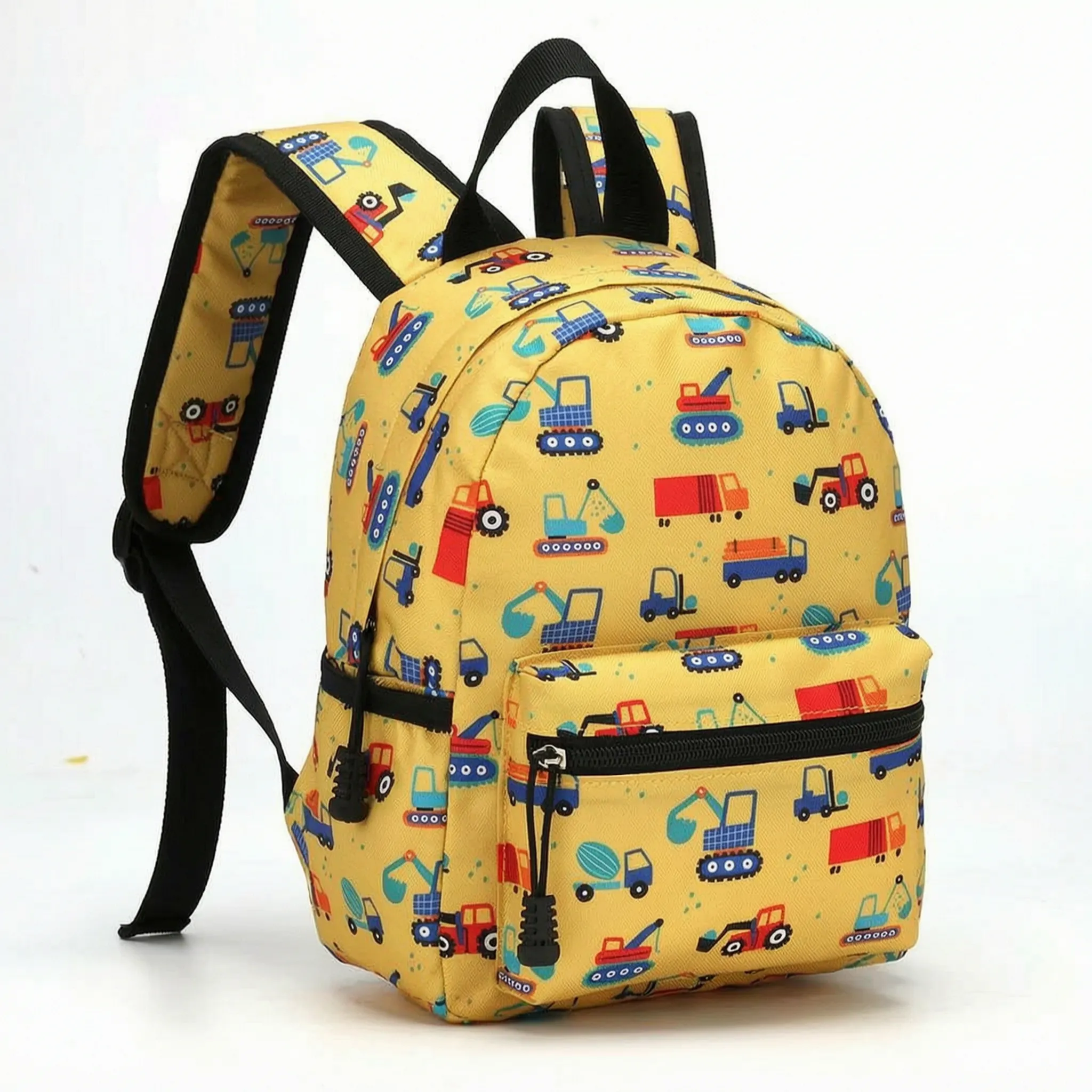 Mochila Escolar Infantil | Azul con Estampado | Compacta