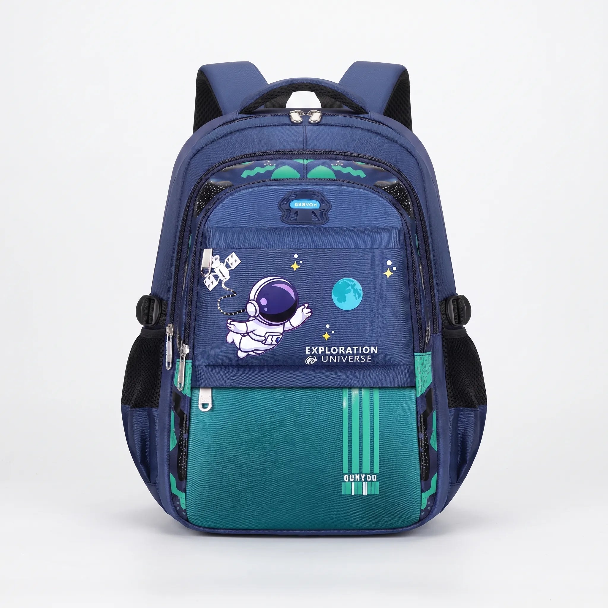 Mochila Escolar Infantil | Múltiples Compartimentos | Diseño Astronauta