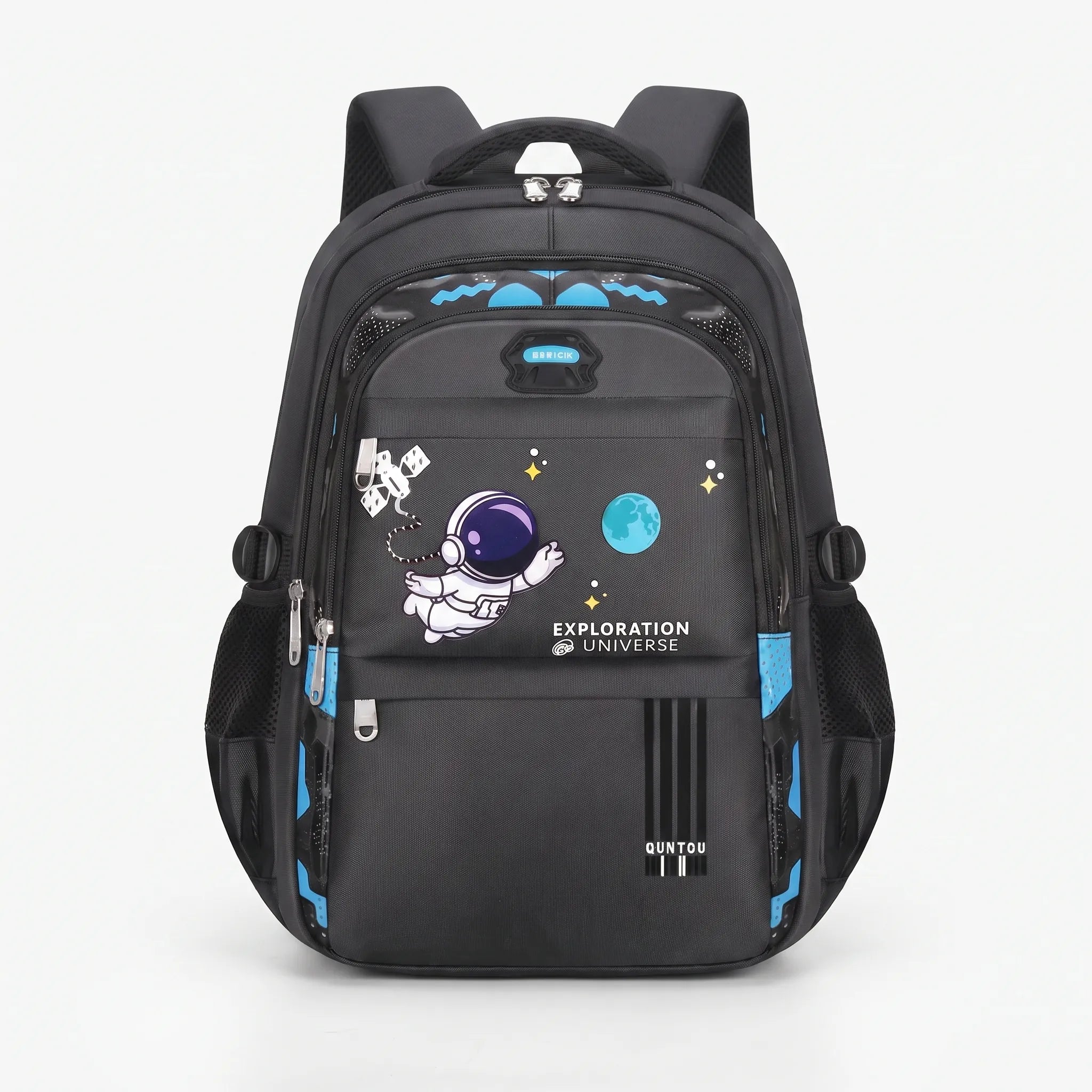 Mochila Escolar Infantil | Múltiples Compartimentos | Diseño Astronauta