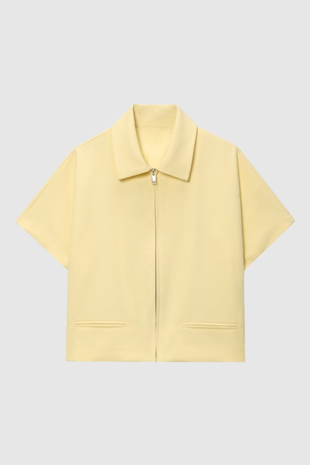 Chaqueta Corta Mujer | Cremallera y Solapas | Casual Chic