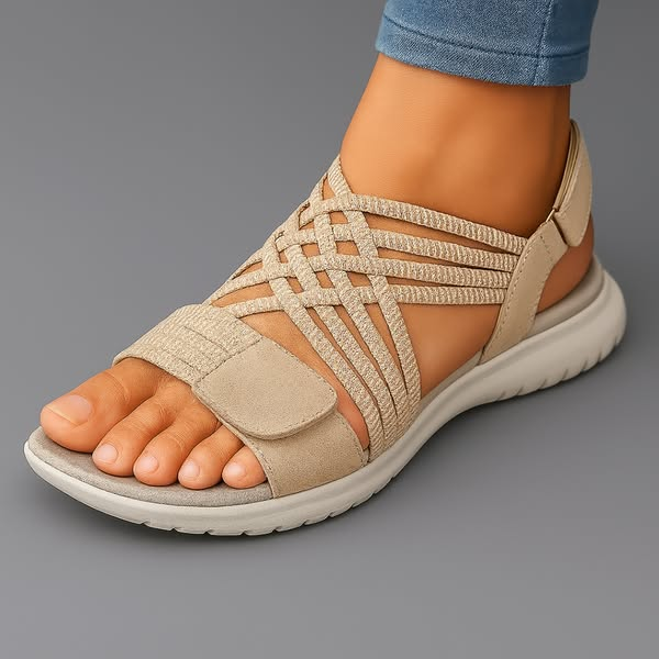 Sandalias Ortopédicas para Mujeres | Deportivas, Bandas Elásticas, Suela Ligera