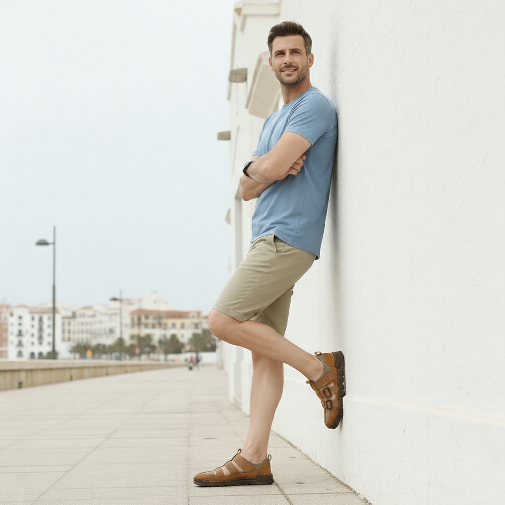 Emko - Sandalias Deportivas Hombre Transpirables Verano Ajustables