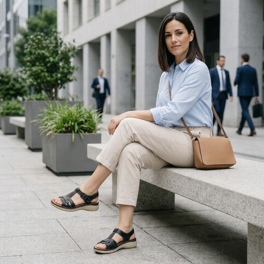 Sandalias Ortopédicas Mujer - Soporte de Arco
