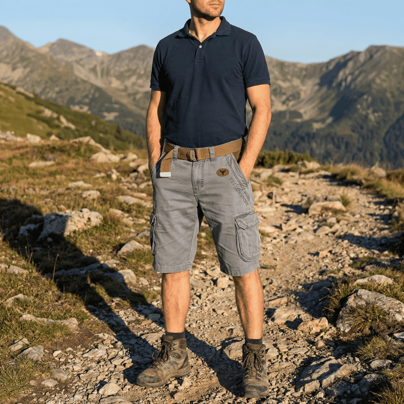 Pantalones cortos para hombre | Exterior y descanso | Múltiples bolsillos