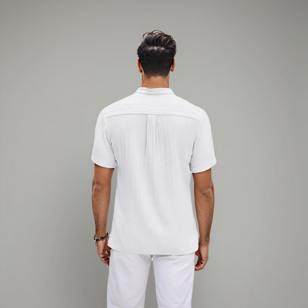 Polo para Hombres | Manga Corta, Botones | Ligero