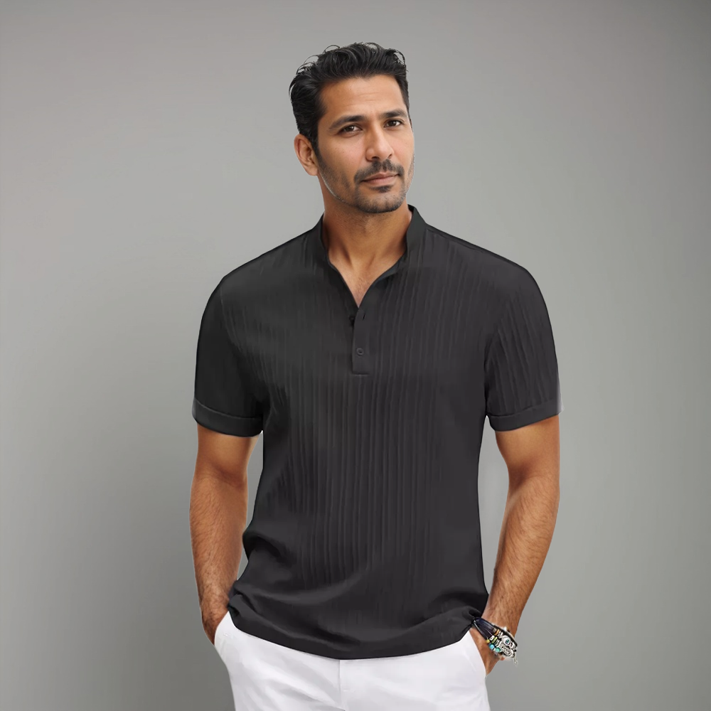 Polo para Hombres | Manga Corta, Botones | Ligero