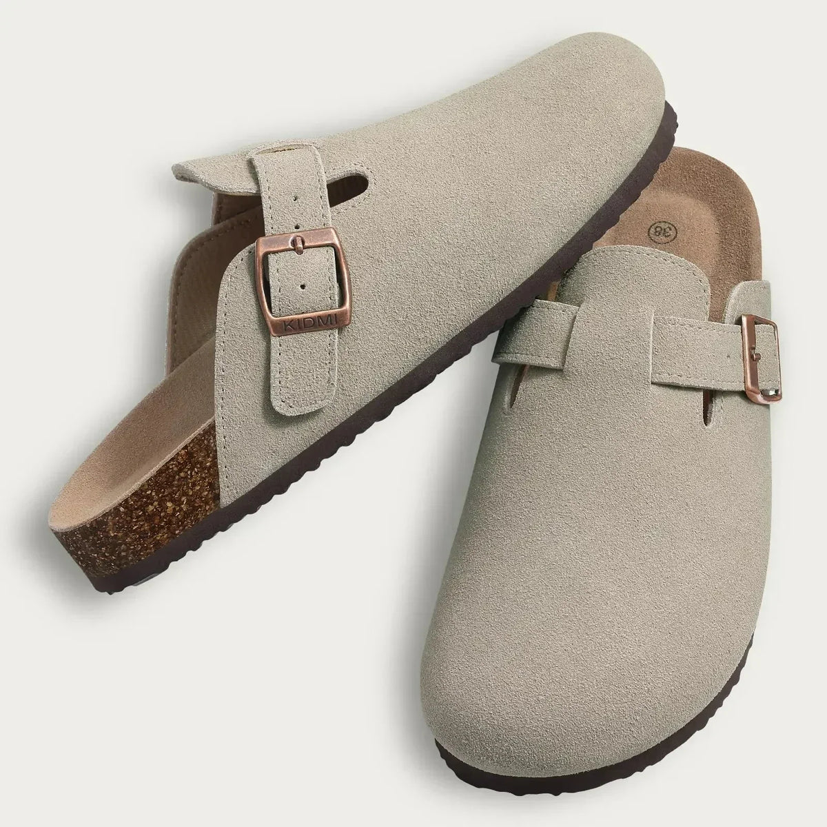 Sandalias para Hombre | Comodidad Slip-On, Suela de Corcho