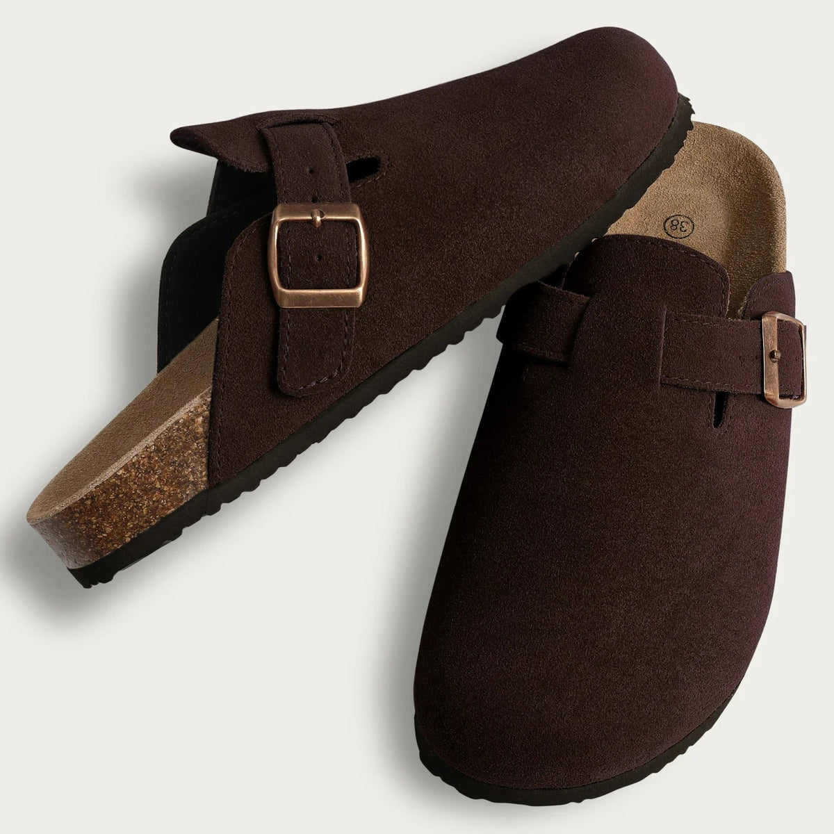 Sandalias para Hombre | Comodidad Slip-On, Suela de Corcho