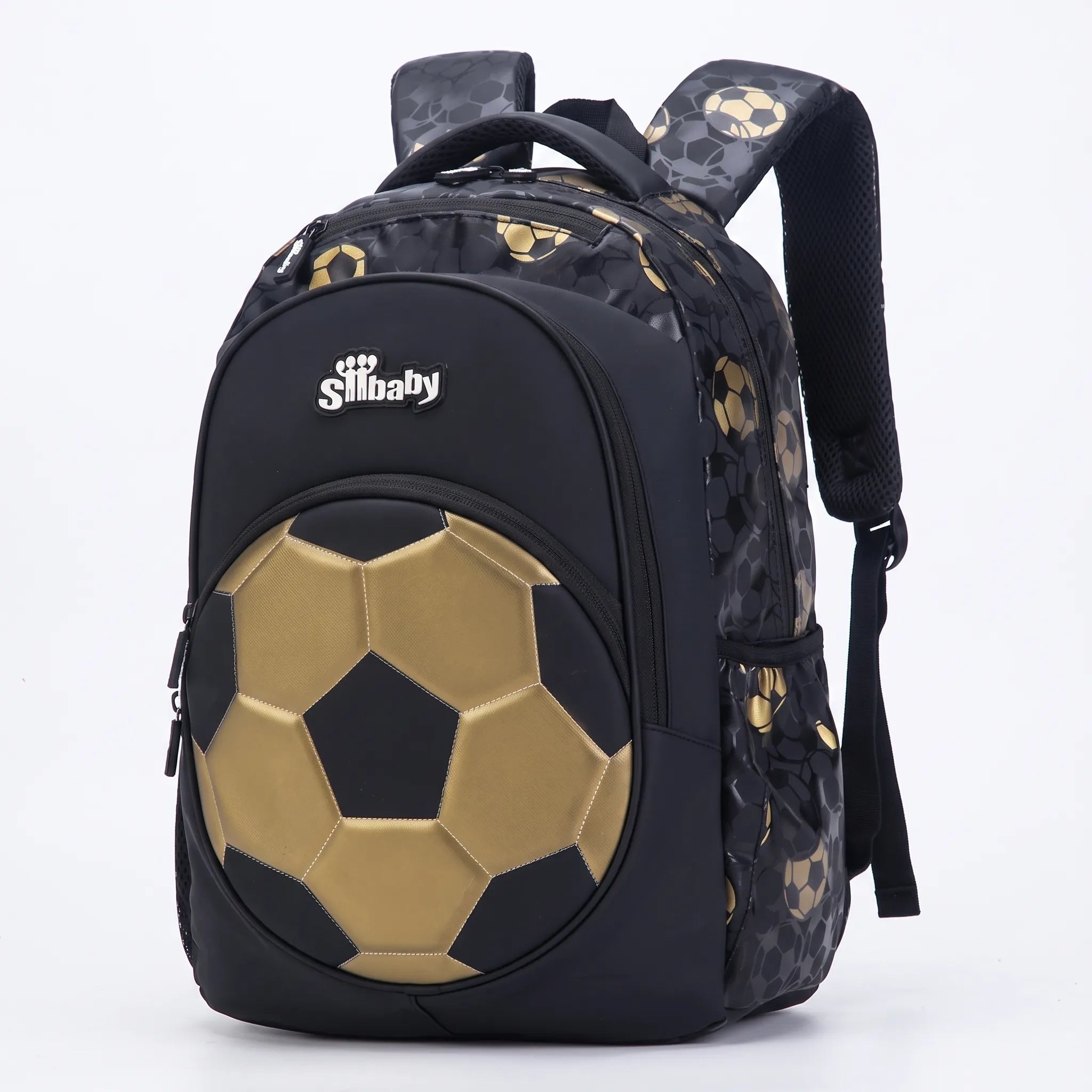 Mochila Escolar | Diseño Fútbol 3D | Niños