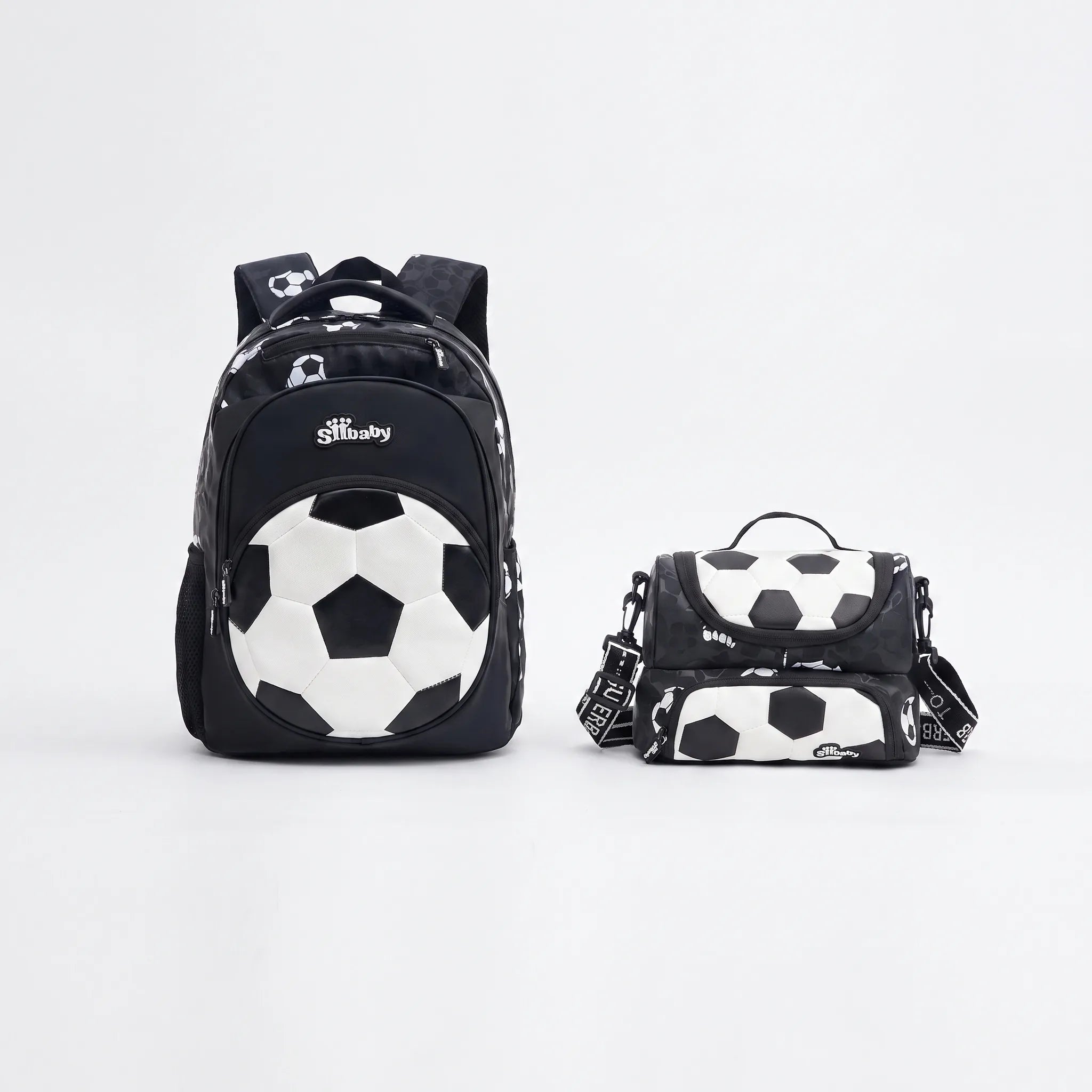 Mochila Escolar | Diseño Fútbol 3D | Niños