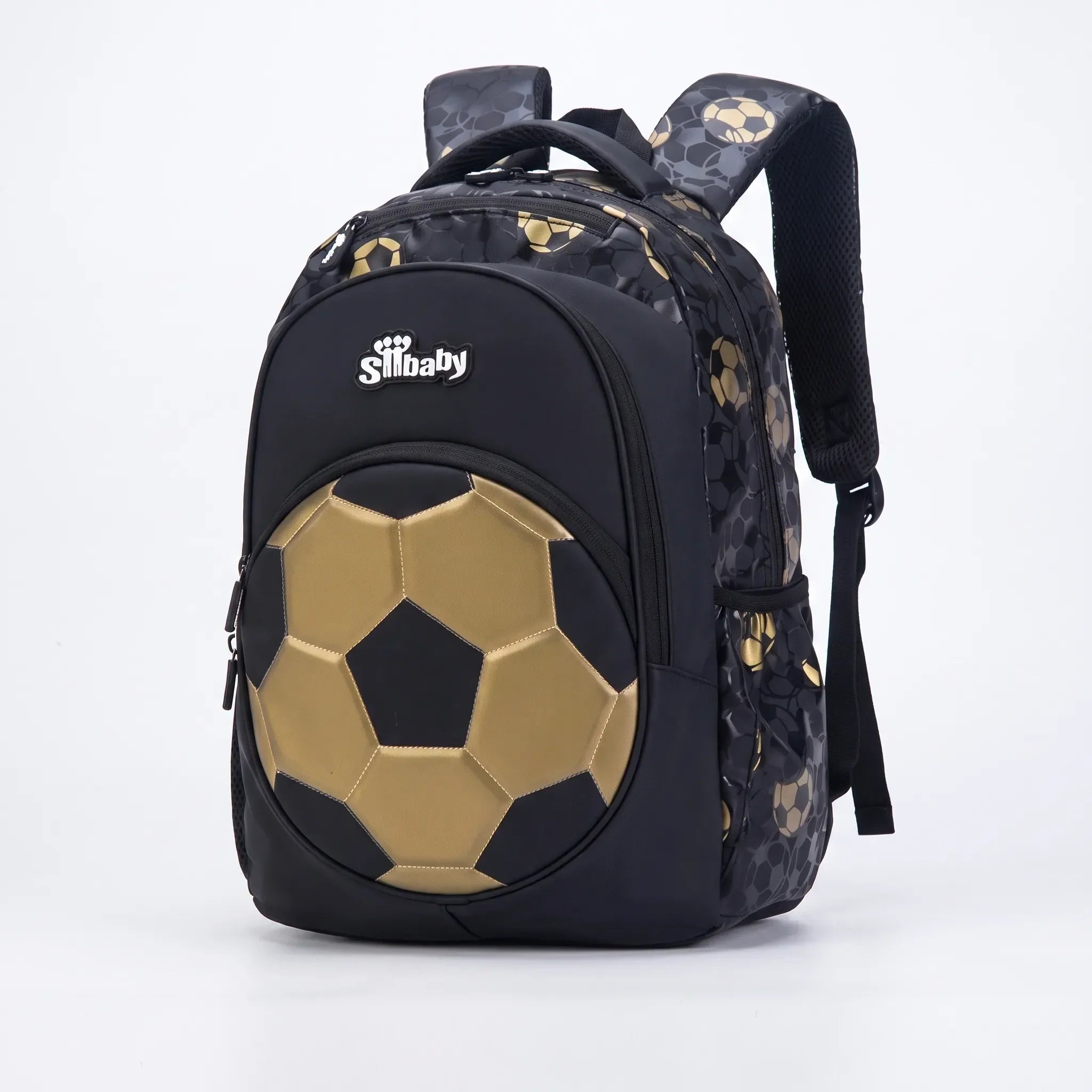 Mochila Escolar | Diseño Fútbol 3D | Niños