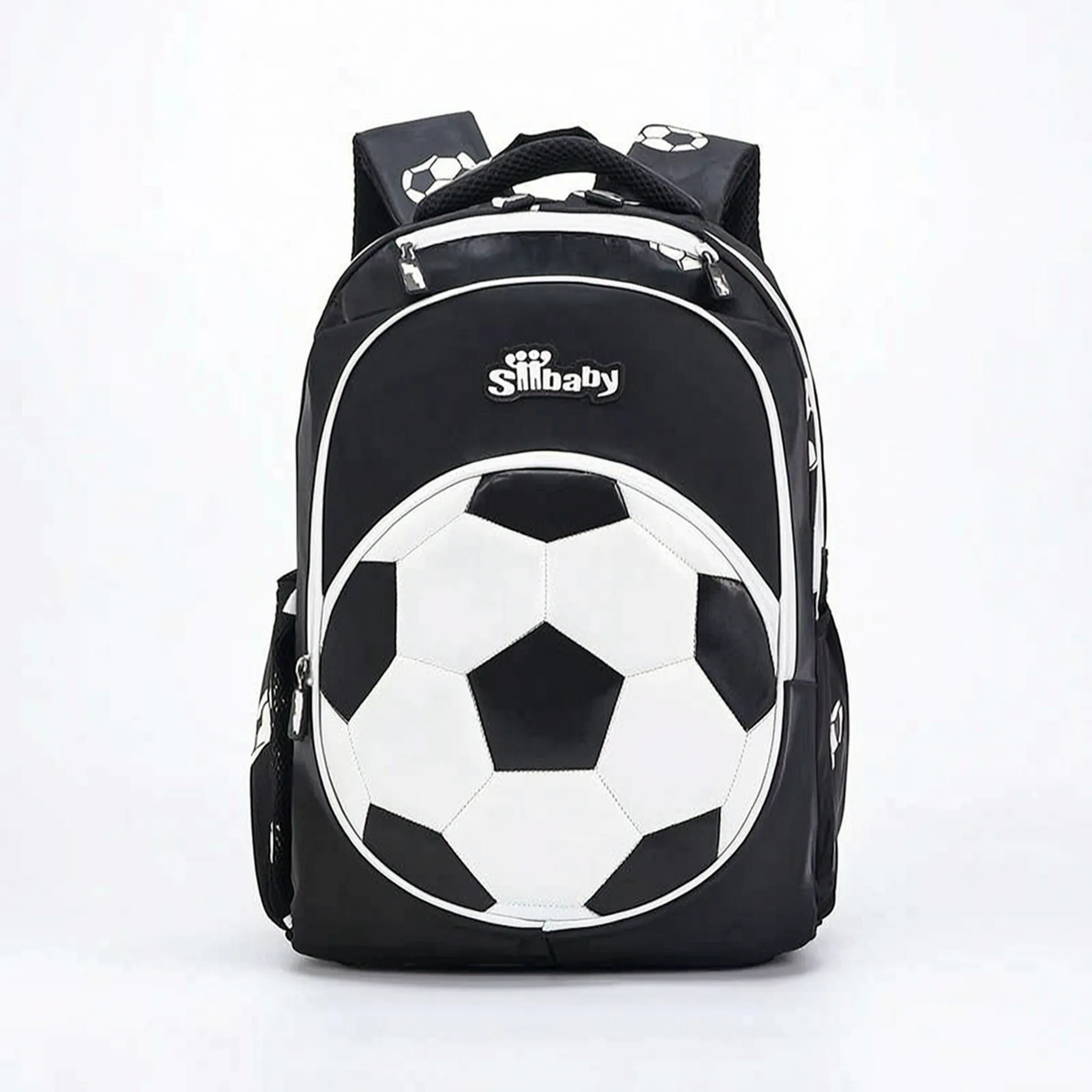 Mochila Escolar | Diseño Fútbol 3D | Niños